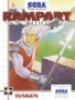 Sega  Master System  -  Rampart (Front)